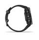 fēnix 7S Pro – Sapphire Solar Edition Carbon Grey DLC Titanium with Black Band - 010-02776-11 - Garmin